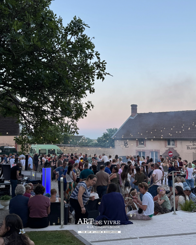 Dom'Péro Hautvillers soirée champagne Parc Pierre Cheval en fête