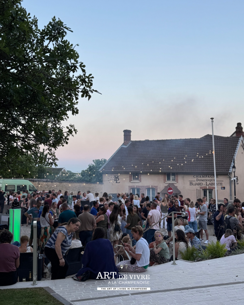 Dom'Péro Hautvillers festivités soirée champagne Parc Pierre Cheval
