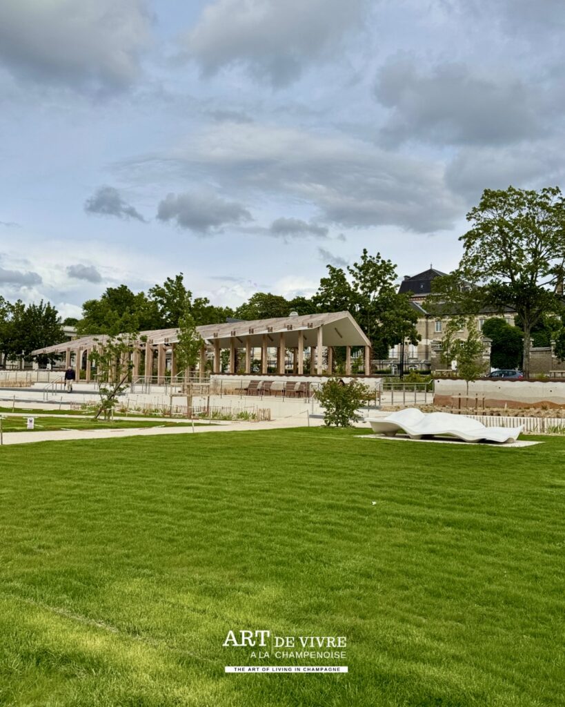 Jard Épernay parc urbain esplanade Charles de Gaulle