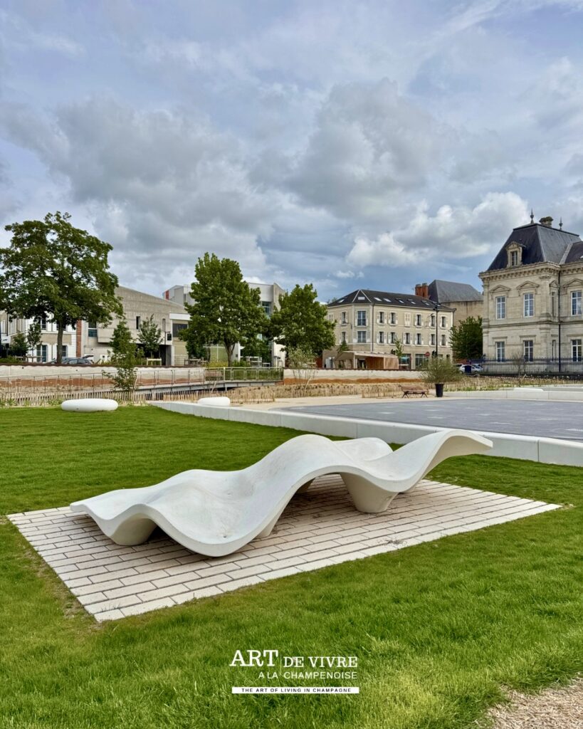 Jard Épernay parc urbain esplanade Charles de Gaulle