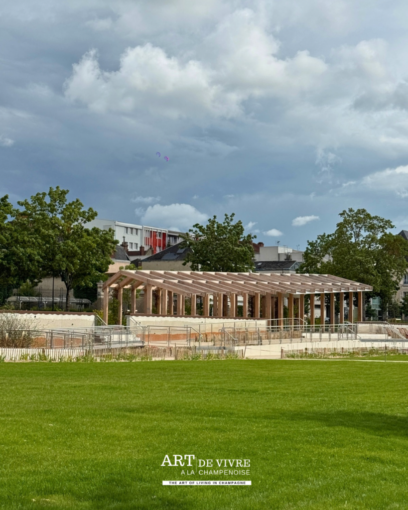 Jard Épernay parc urbain esplanade Charles de Gaulle