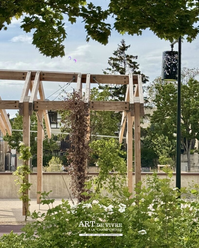 Jard Épernay parc urbain esplanade Charles de Gaulle