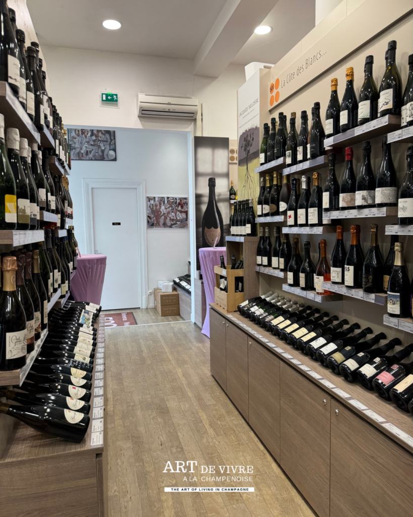 Boutique Le 520 à Épernay spécialisée en Champagne