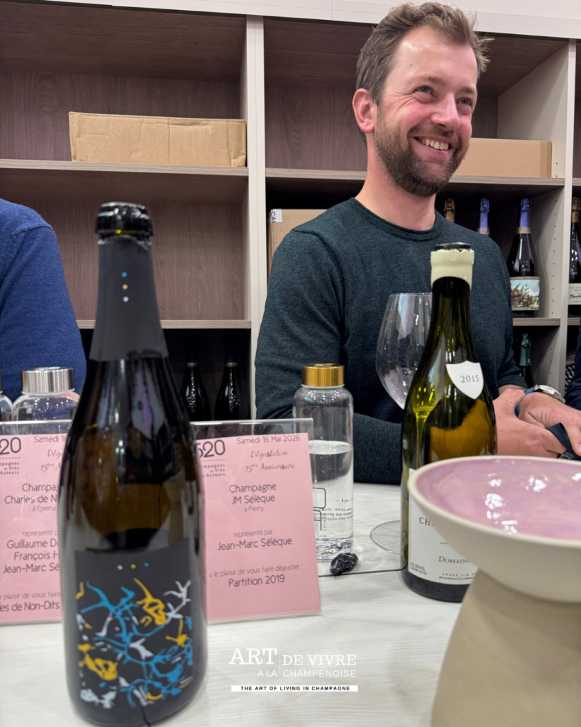 Vignerons champenois réunis pour les 15 ans du 520