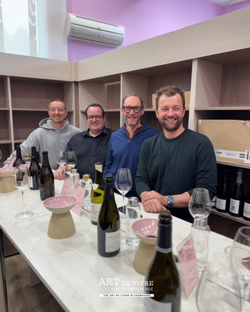 Vignerons champenois réunis pour les 15 ans du 520