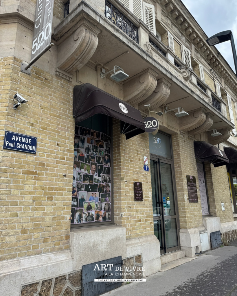 Boutique Le 520 à Épernay spécialisée en Champagne