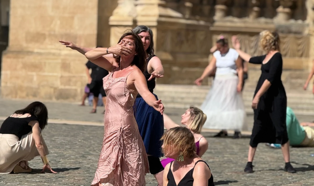 Slow Show transforme le parvis de la Cathédrale de Reims