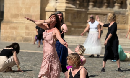 Slow Show transforme le parvis de la Cathédrale de Reims
