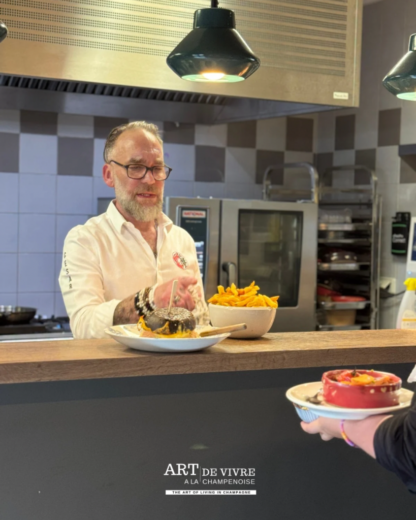 Sous l'oeil du chef César Pételot La Table du 18 vallée de la Marne