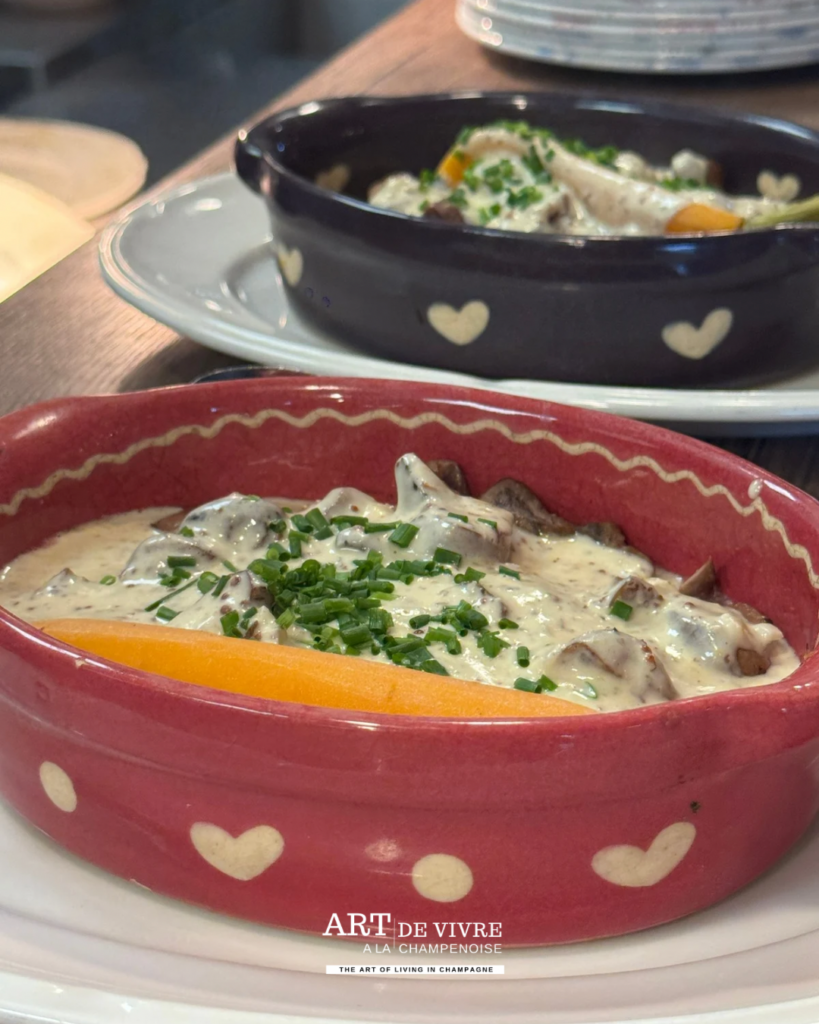 Cuisine généreuse sans chichis Baeckeoffe ris de veau La Table du 18 Marne