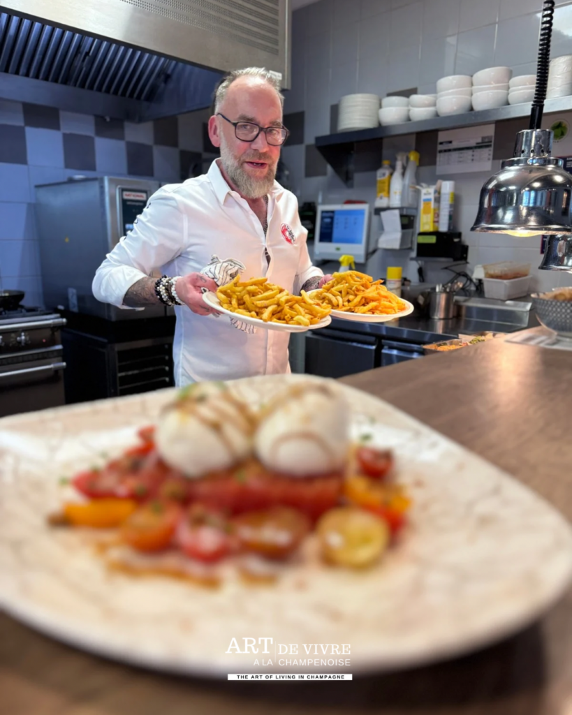 Cuisine en action La Table du 18 restaurant Marne