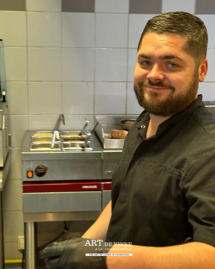 Second de cuisine Jojo La Table du 18 Tours-sur-Marne