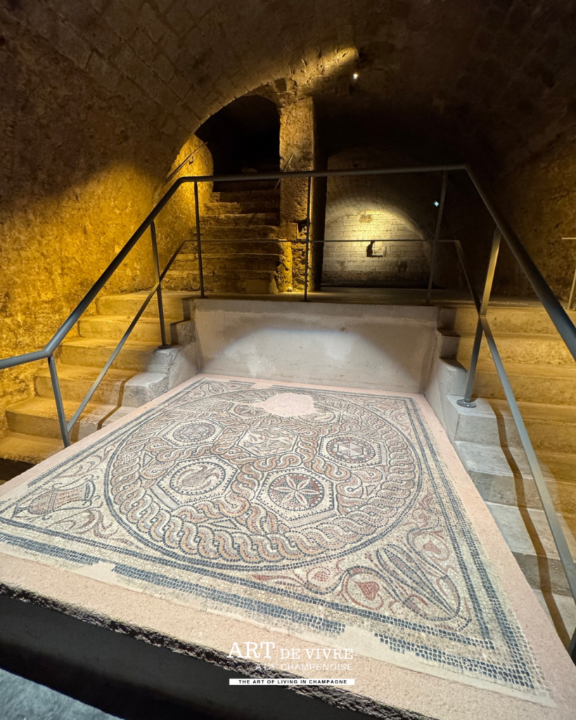 Caves historiques Champagne Thiénot sous Reims