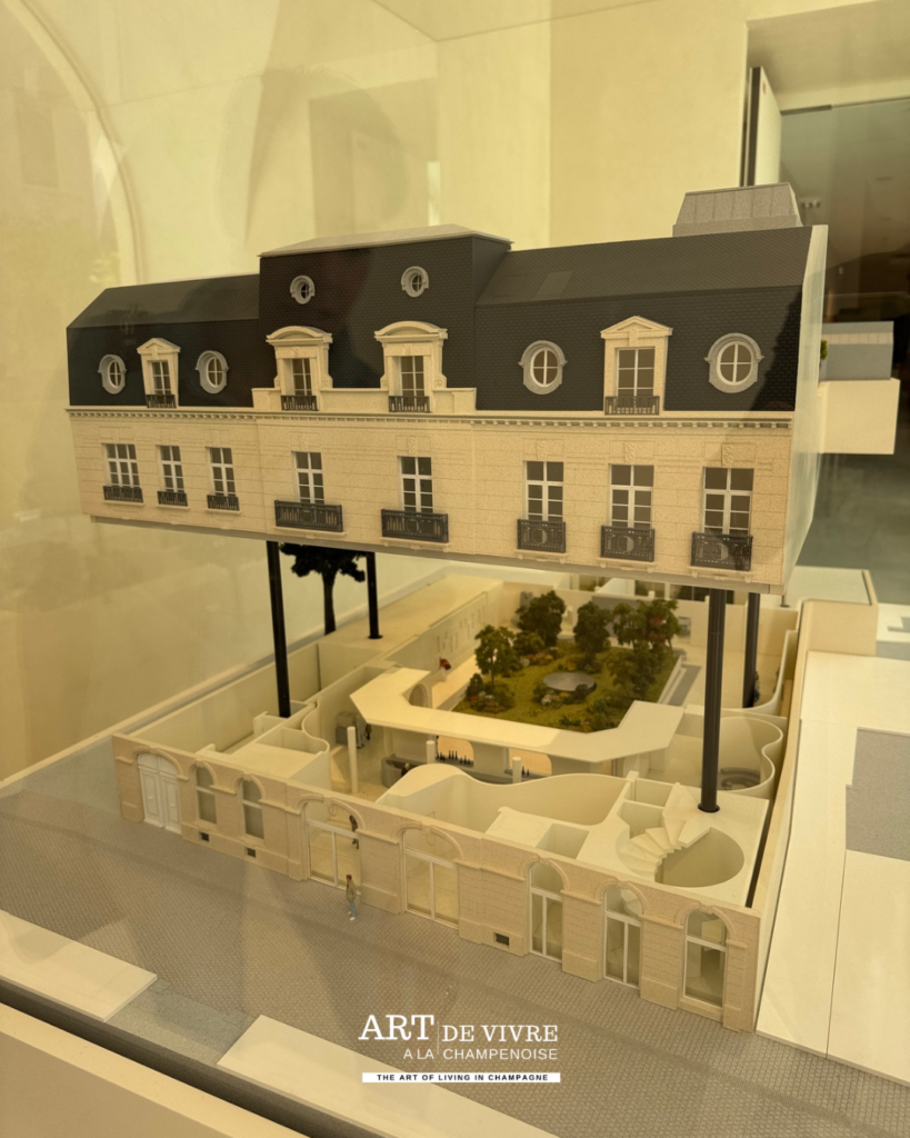Maquette animée de Le 3 par Champagne Thiénot