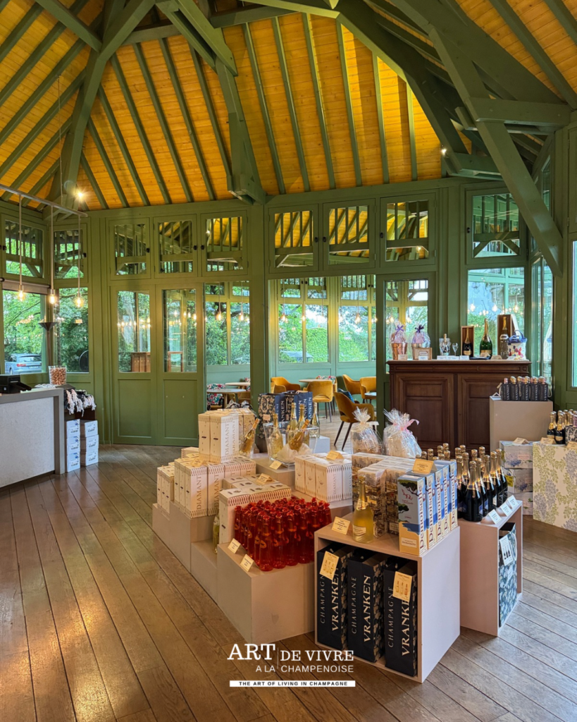 Champagne Vranken Pommery à la Villa Demoiselle à Reims