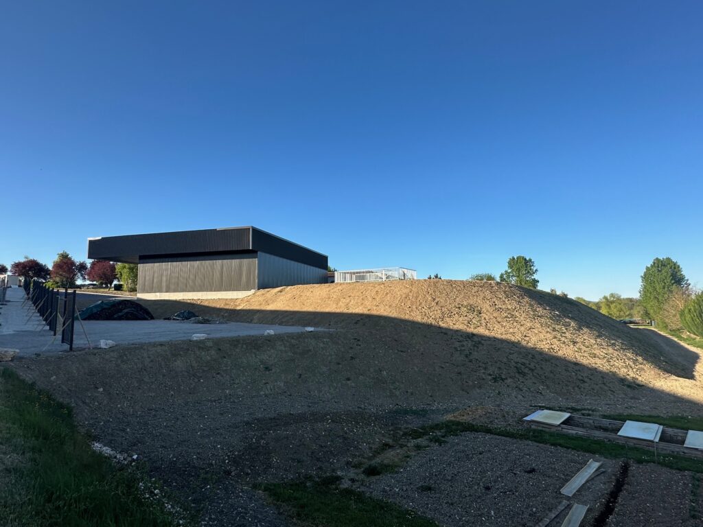 Travaux de modernisation de la coopérative Champagne de BARFONTARC