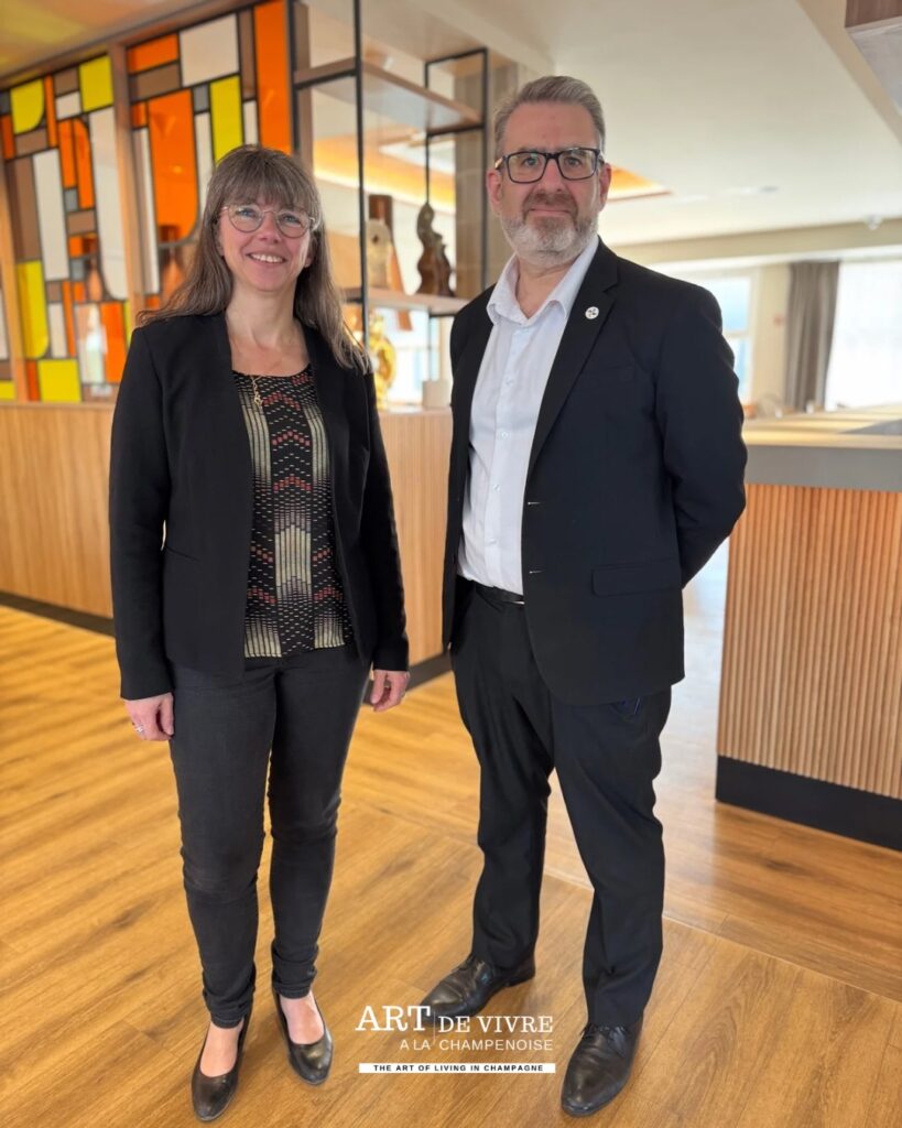 Annick Rollet et Bruno Blondelle à la direction du Four Points Sheraton Reims Cathedrale