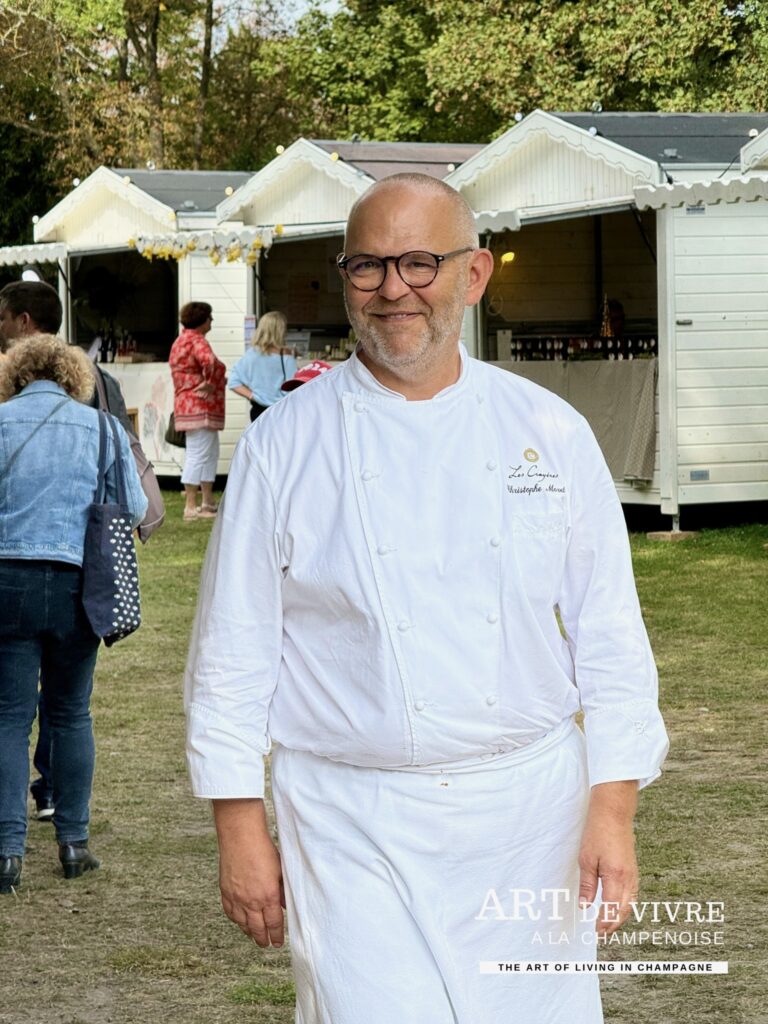 Christophe Moret Chef du Domaine des Crayères