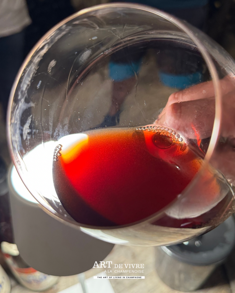 verre Barolo Nebbiolo dégustation cave Mesnil-sur-Oger
