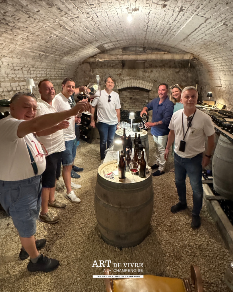 dégustation vins rares barolo cave Bertrand Agutte