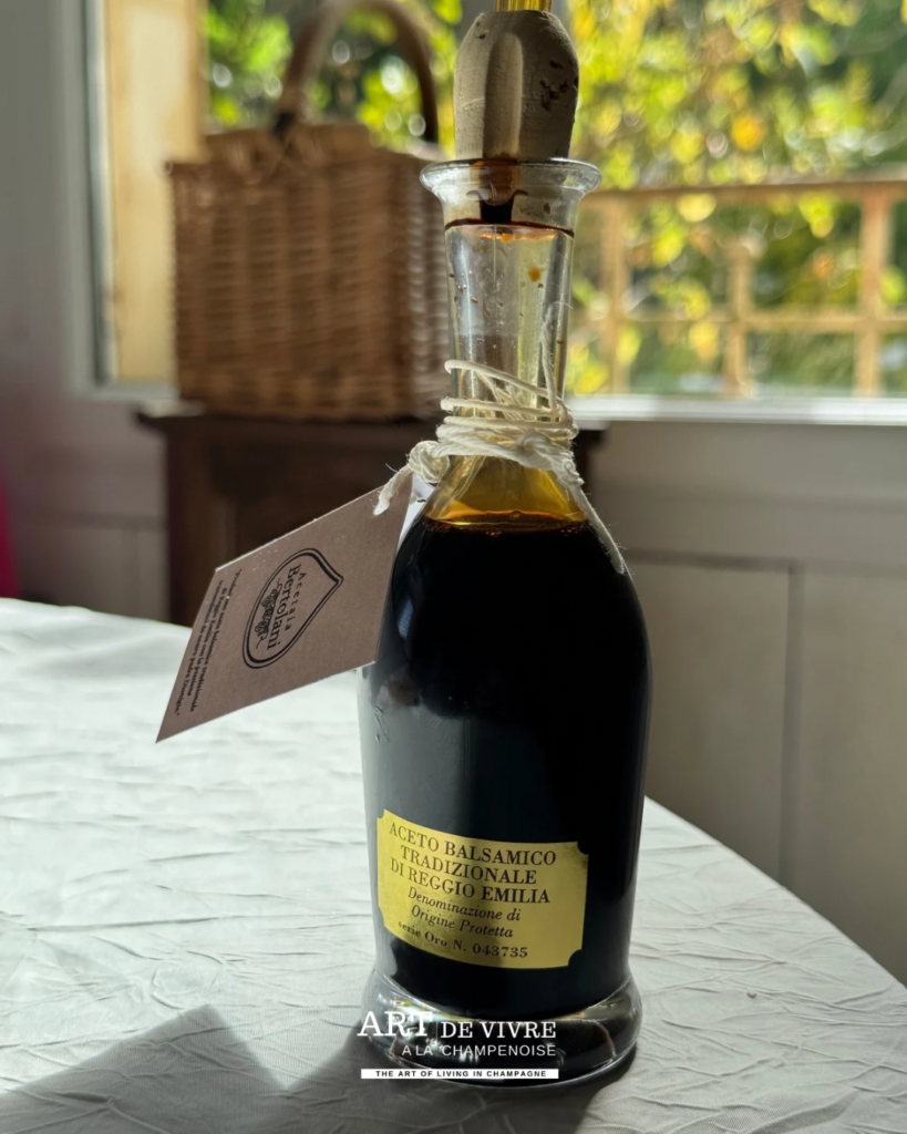 vinaigre balsamique Aceto Balsamico degustation