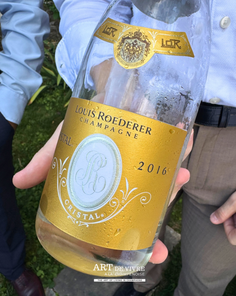 Cristal 2016 servi lors du lancement Porsche à Reims