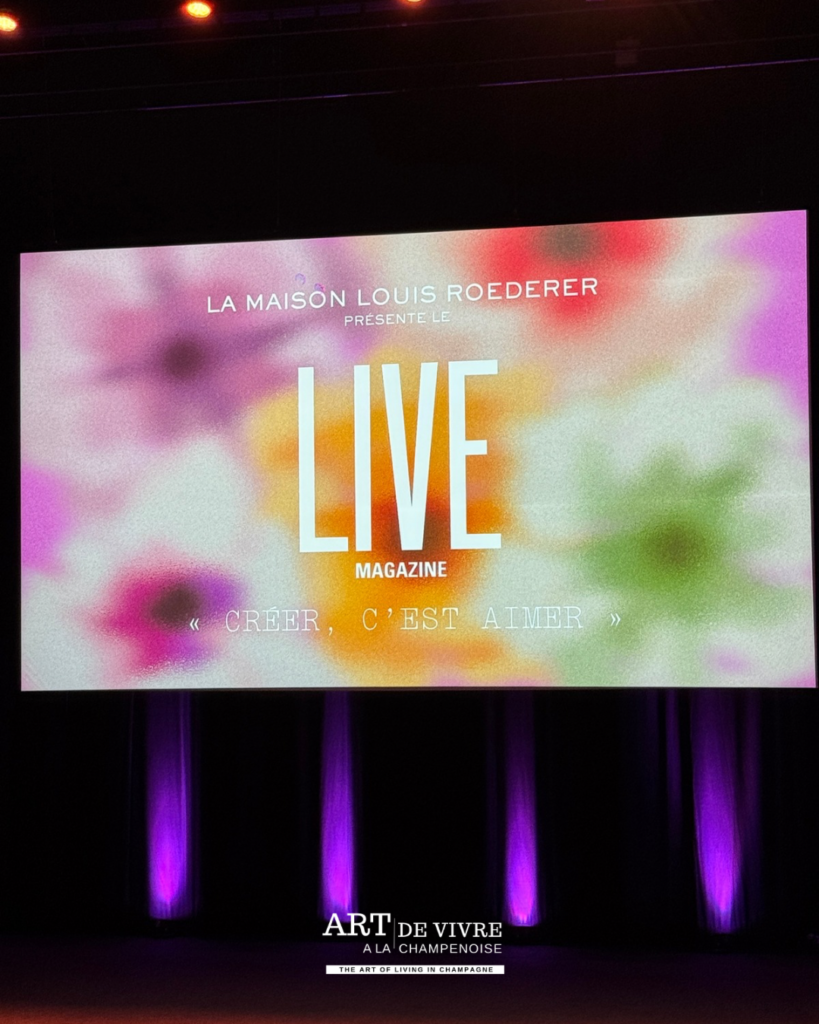 Spectacle Live Magazine pour les 250 ans de Louis Roederer