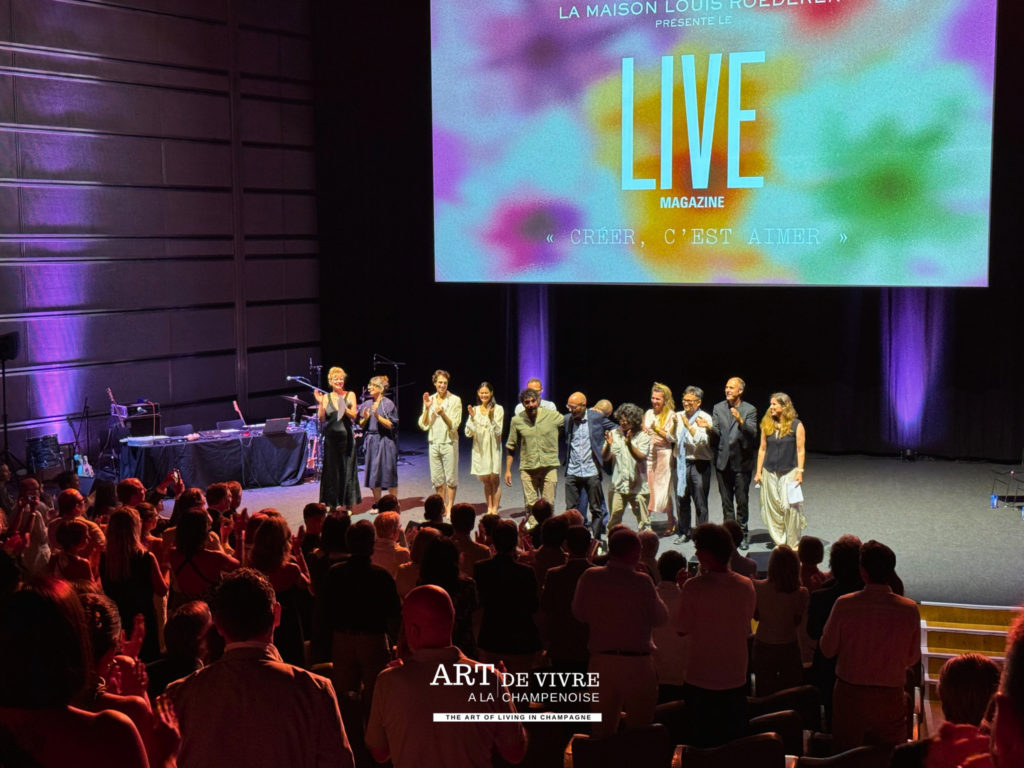 Scène du Live Magazine Créer c’est aimer à Reims