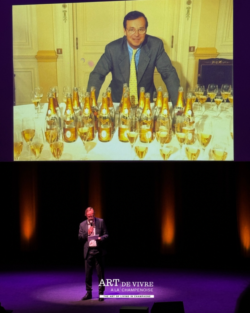 Frédéric Rouzaud ouvre la soirée des 250 ans de Louis Roederer histoire père