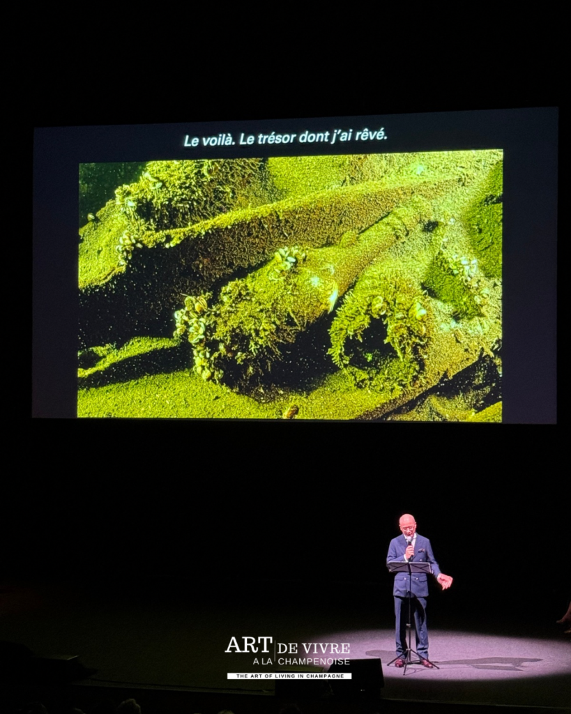 Peter Liem raconte l’histoire des bouteilles Roederer en mer Baltique