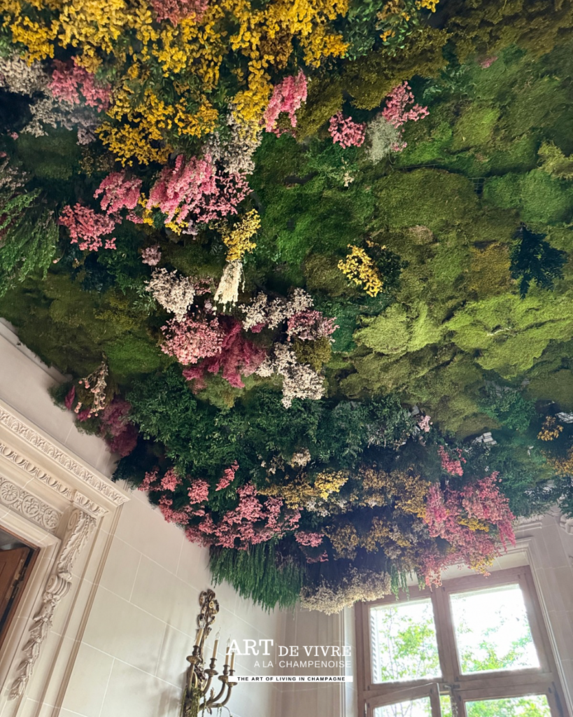 Art contemporain dans les salons de la Maison Louis Roederer