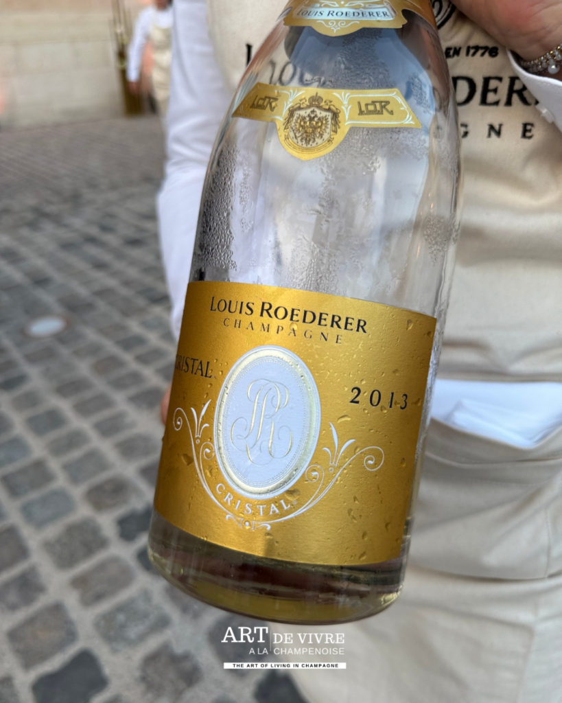 Cristal 2013 en magnum dégusté chez Louis Roederer