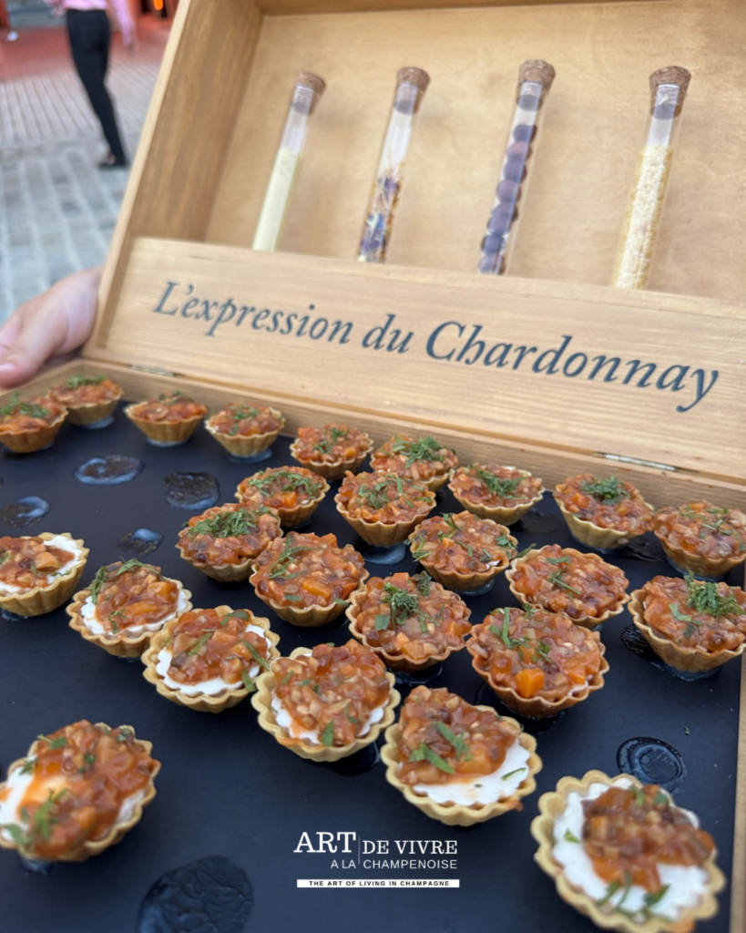 Homard  lors de la réception Roederer