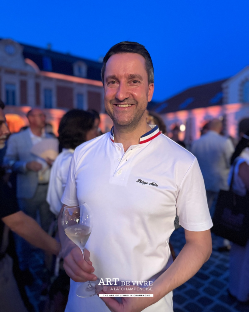 Philippe Mille lors des 250 ans Roederer