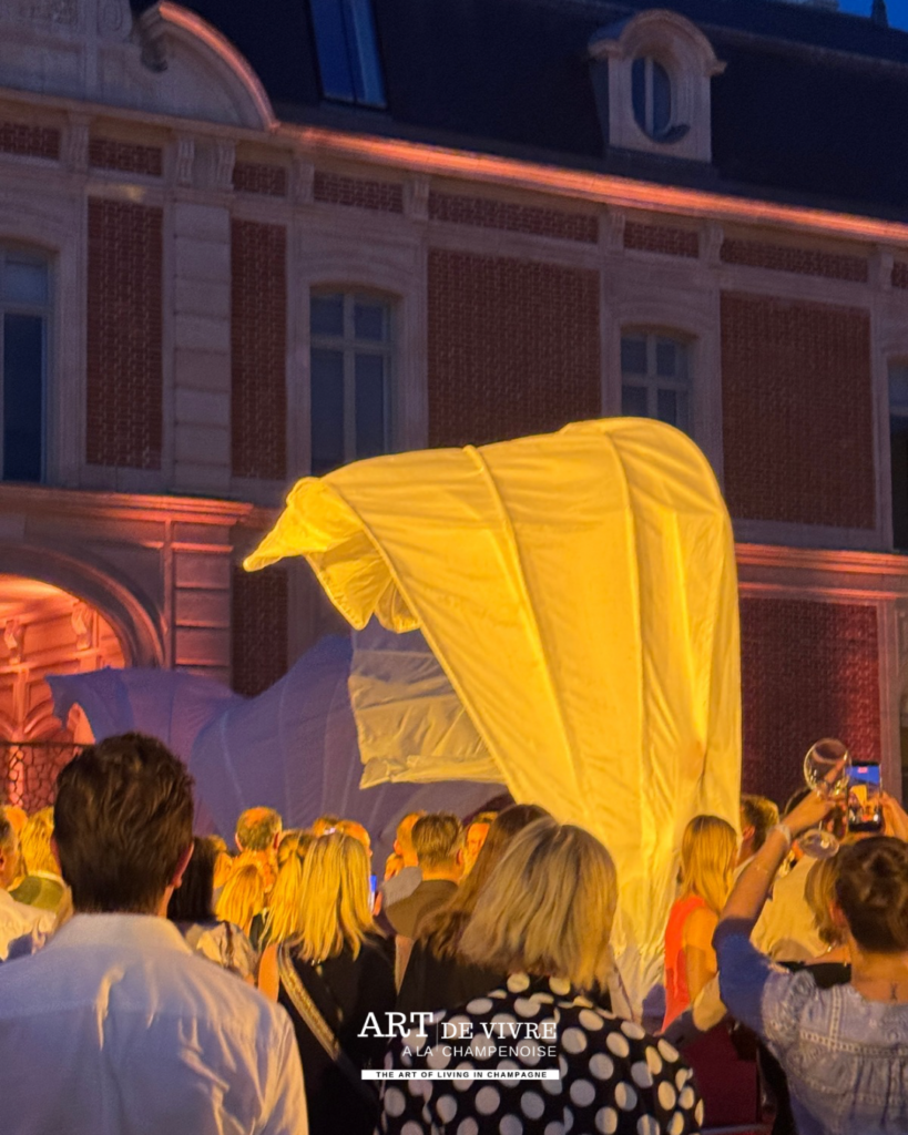 Ambiance festive et élégante au siège Louis Roederer à Reims 1 