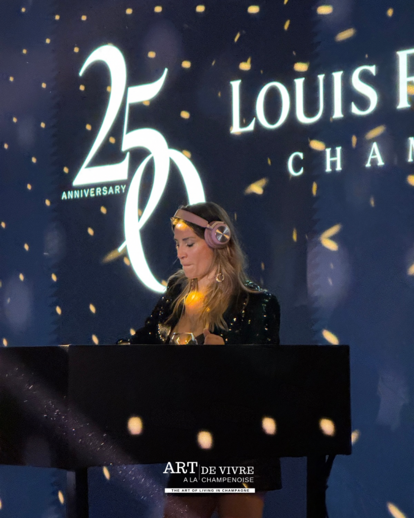 DJ set dans la nuit pour les 250 ans de la Maison Roederer