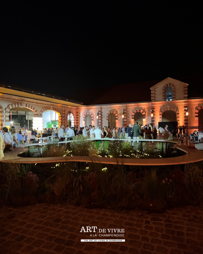 Art de recevoir champenois lors de la soirée Louis Roederer