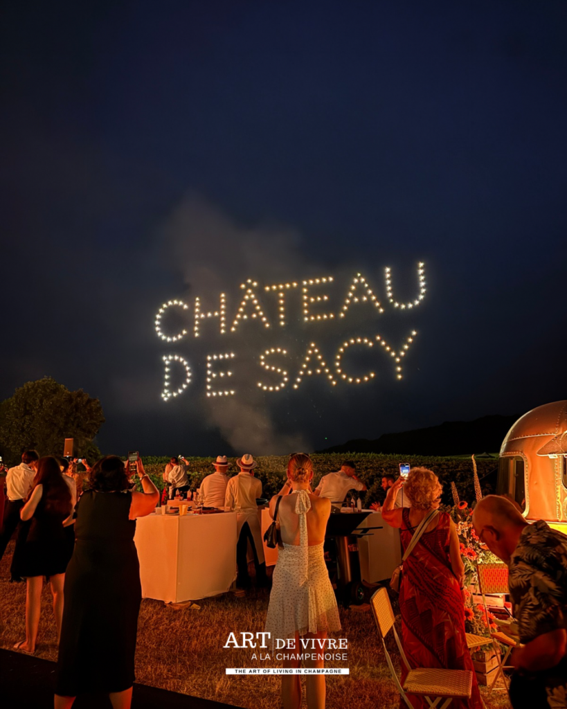 Spectacle de Drônes Magic Drônes au Chateau de Sacy