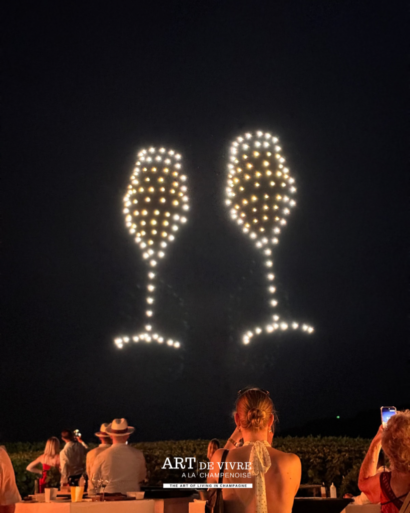 Drônes enverre au Chateau de Sacy