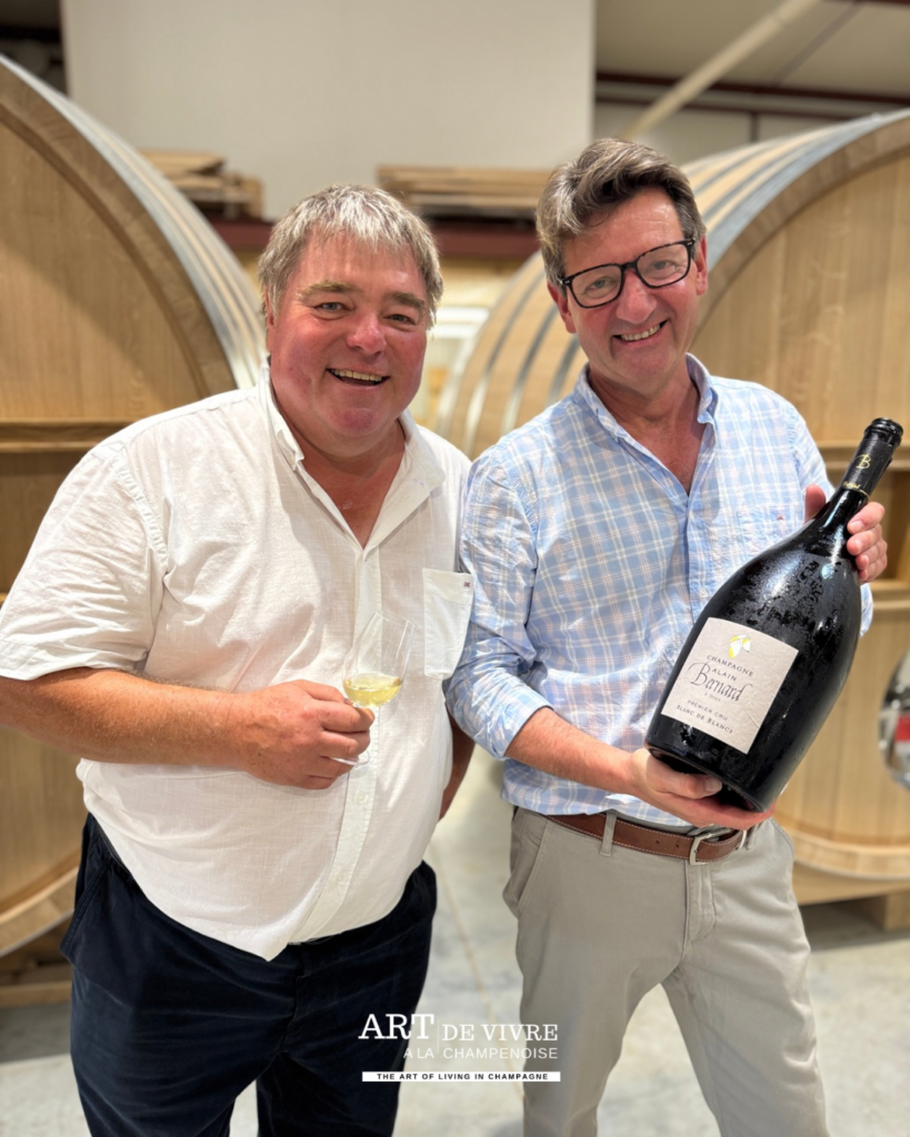 Champagne Alain Bernard à a Tonnellerie de Champagne