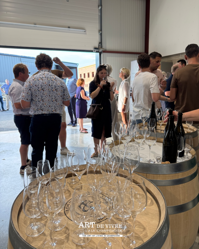 Dégustation à la tonnellerie de Champagne 2