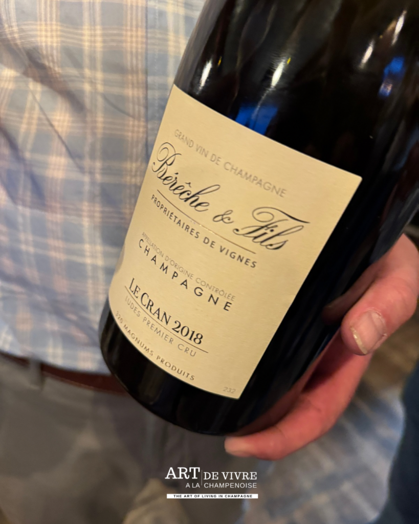 Le Cran 2018 de Bérêche et Fils présenté lors de la soirée