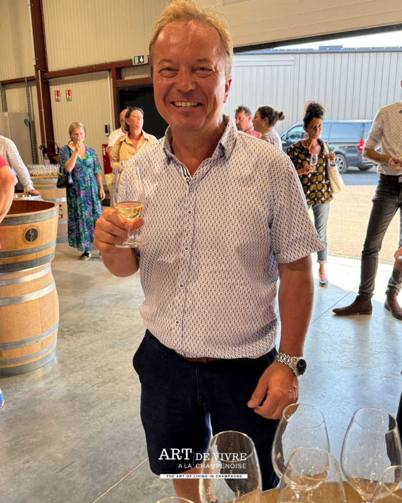 Champagne A&J Demière à la Tonnellerie de Champagne 2