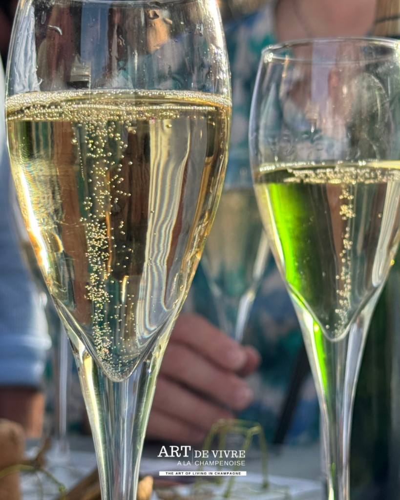 coupe de champagne Épernay Apéros de la Halle