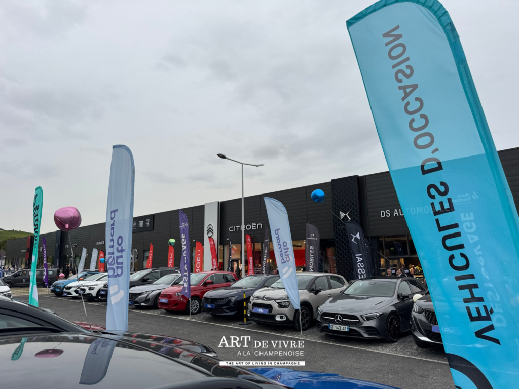 ue extérieure du nouveau pôle automobile multi marque Auto Bernard à Dizy