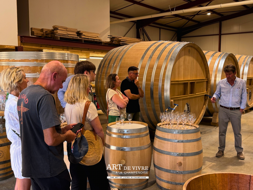Soirée professionnelle à la Tonnellerie de Champagne organisée par Jérôme Viard