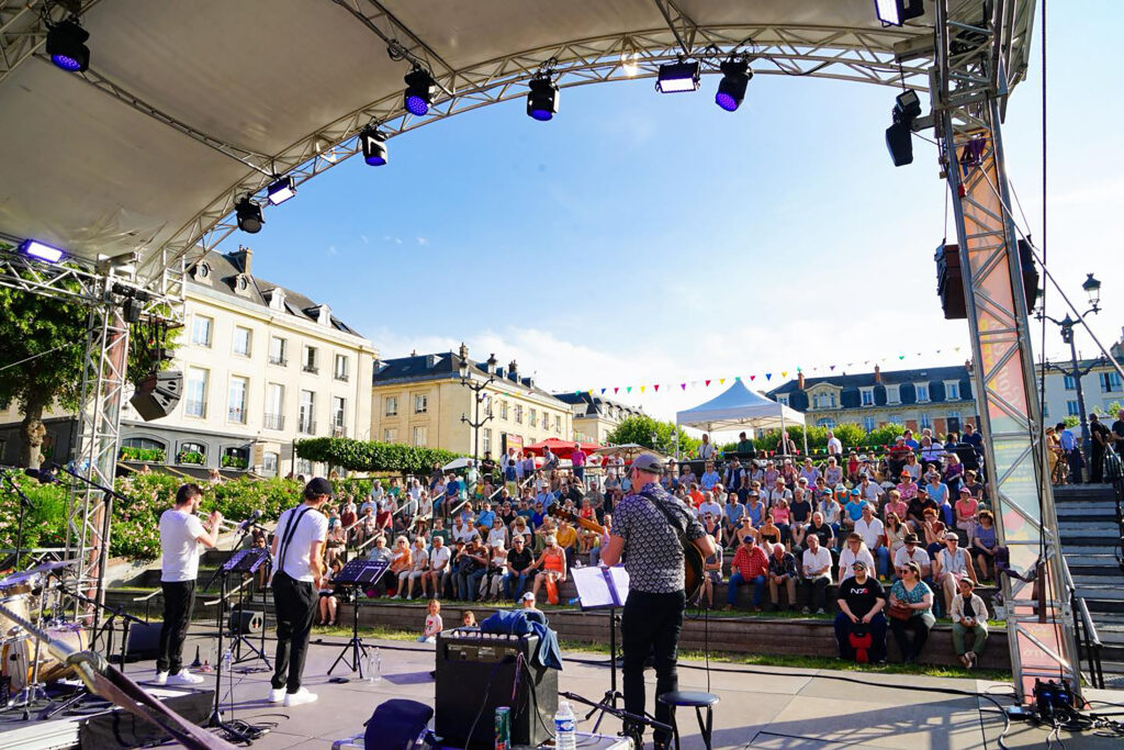 Concerts au Crypto place du Forum à Reims