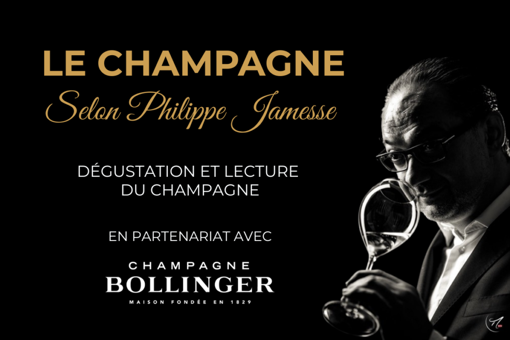 Philippe Jamesse invité chez Pressoria pour une rencontre autour du Champagne