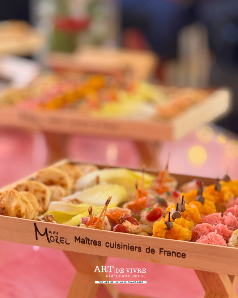 Créations culinaires de Marc Morel.