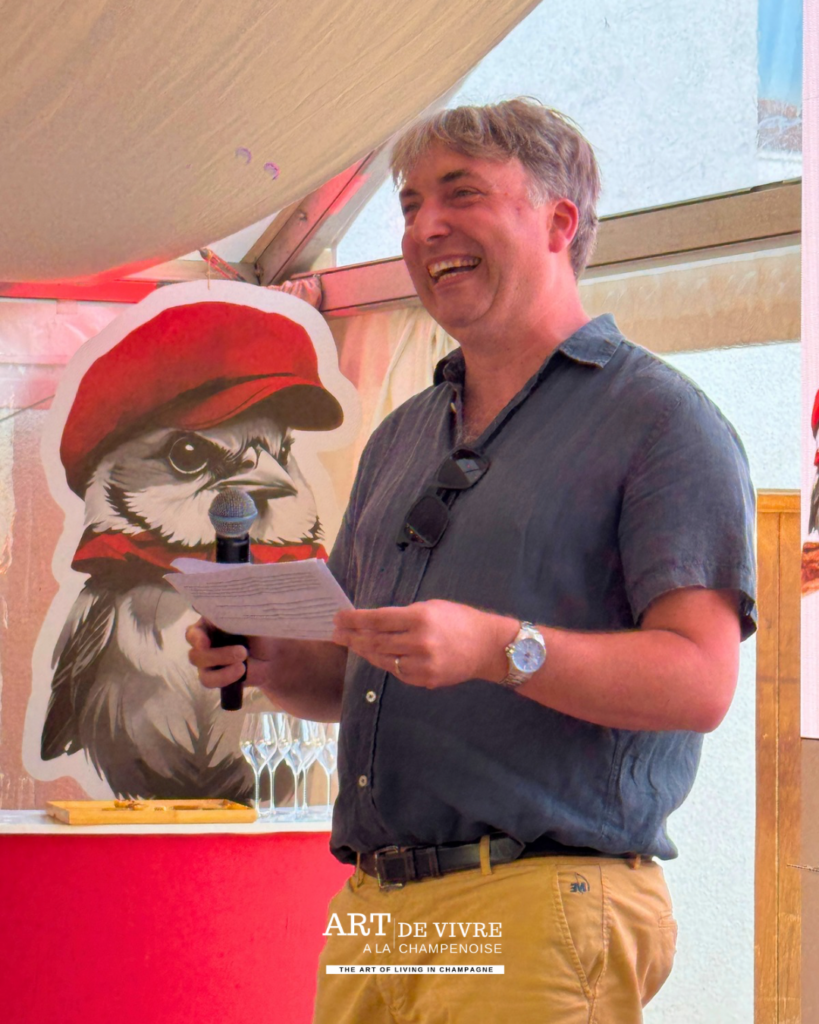Thibault Soyer lors du lancement de la nouvelle identité.